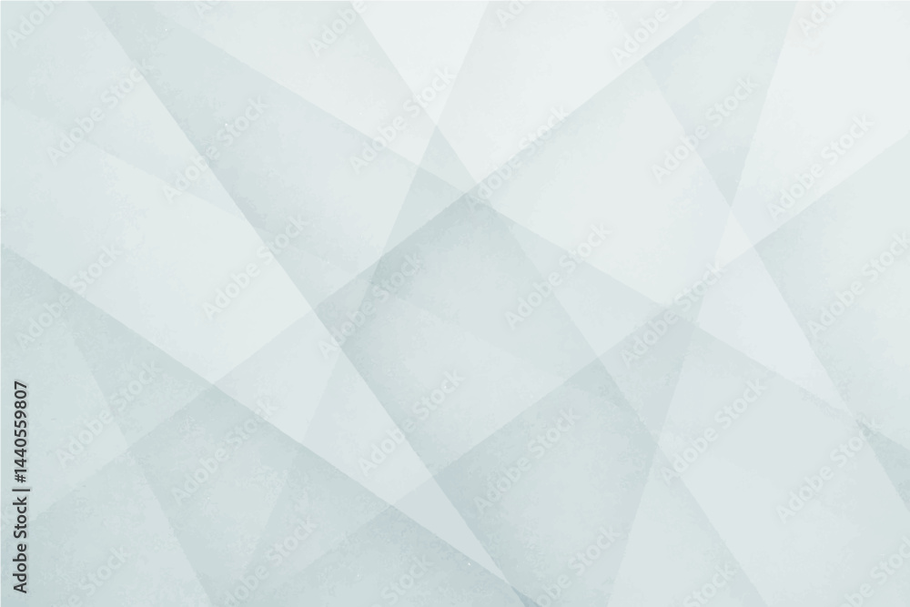 Fototapeta premium Light pastel soft pale dusty gray blue silver white abstract pattern background. Geometric shape. Line stripe angle facet triangle fold. Color gradient. Noise grain. Business, tech. Design. Minimal.
