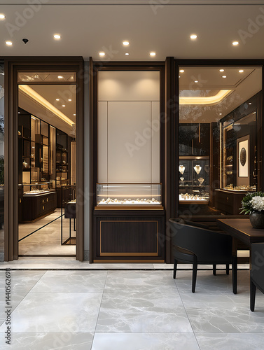 Luxury Jewelry Store Interior Design