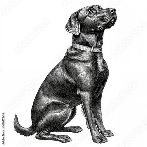 black labrador retriever