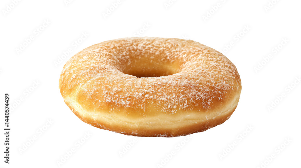 Delicious Donut Isolated on White Background for Food Photography and Design Projects Delicious Donut Isolated on White Background for Food Photography and Design Projects