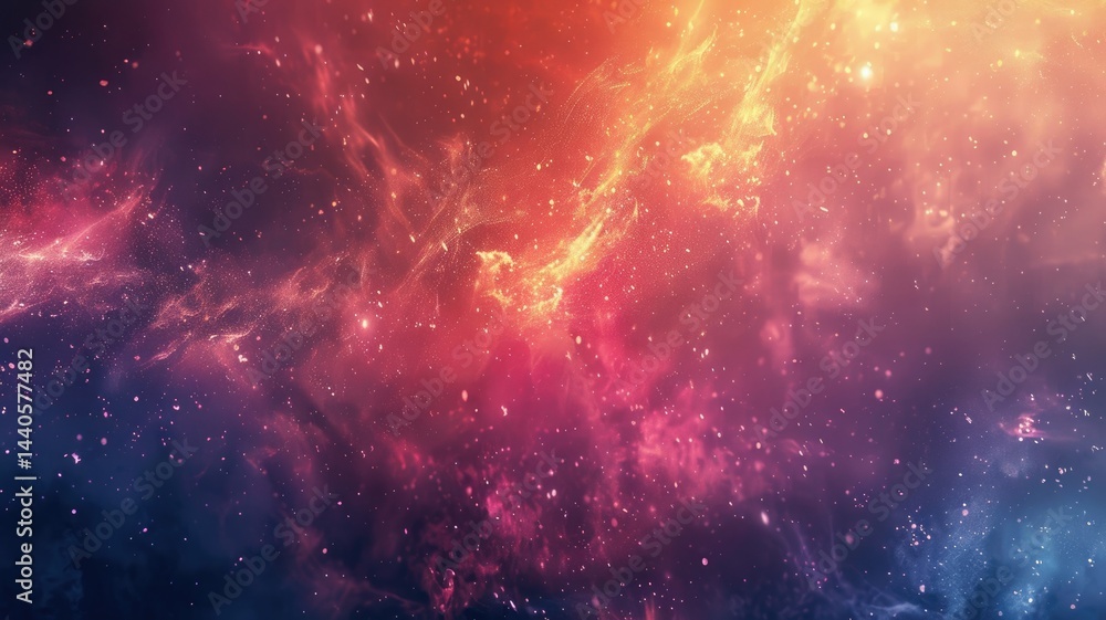 Naklejka premium Abstract vivid color wave express and emphasize energetic signal. Seamless texture of vividness curve swirling convey sense of harmony and wonderful scene perfect for effect and graphic design. AIG53.