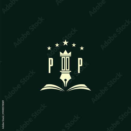 initials design modern legal attorney law firm lawyer advocate consultancy business logo vector