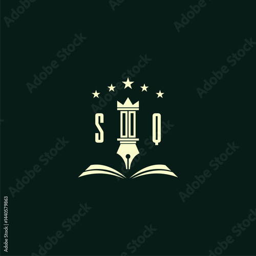 initials design modern legal attorney law firm lawyer advocate consultancy business logo vector