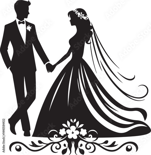 bride and groom