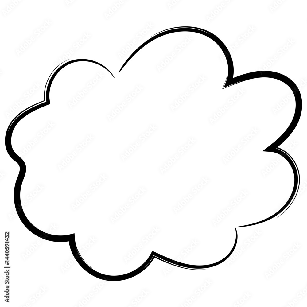 Hand Drawn Cloud Hand Drawn Cloud