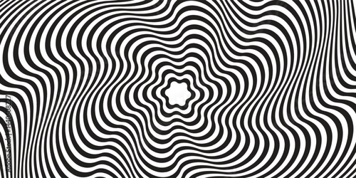 Abstract vector background. Black and white background