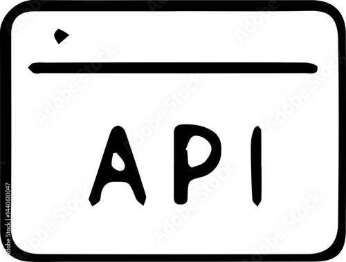 API – Application Programming Interface icon

