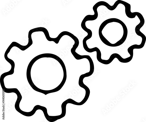 Gears – Automation or process icon