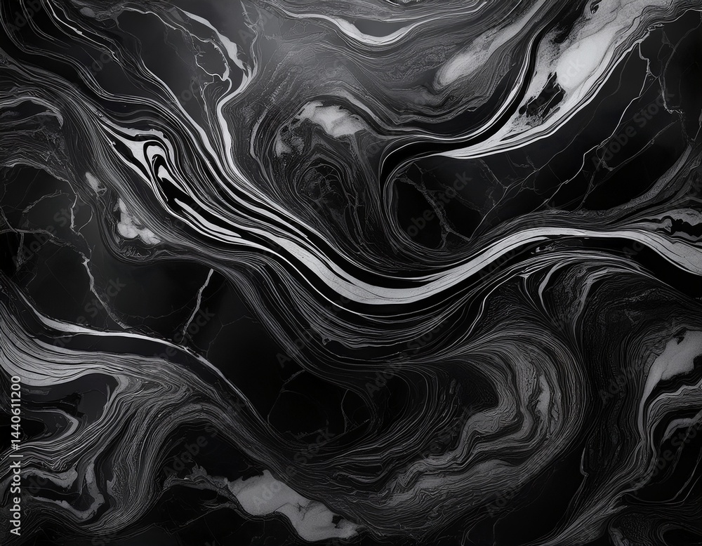 Obraz premium black marble background and texture horizontal shape