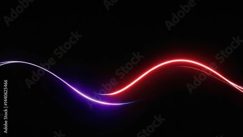 Abstract glowing lines background design