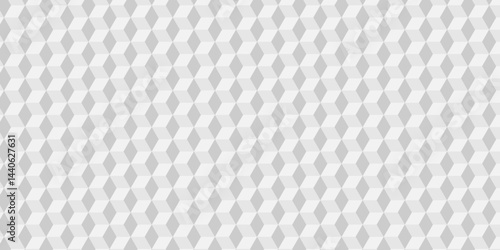 Minimal cubes geometric tile and mosaic wall grid retro digital tiles wallpaper background. white and gray block cube structure square triangle texture vintage design.