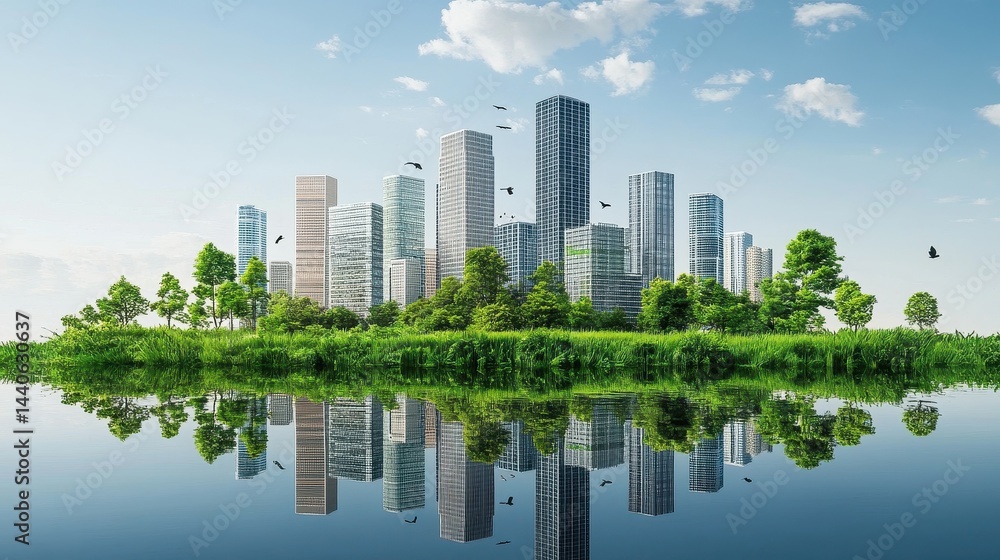 Fototapeta premium Real estate investment can contribute to community development, urban regeneration, and economic growth.