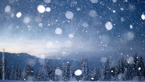 falling snow isolated on white background heavy light snowfall snowflakes snow flakes snow background bokeh lights