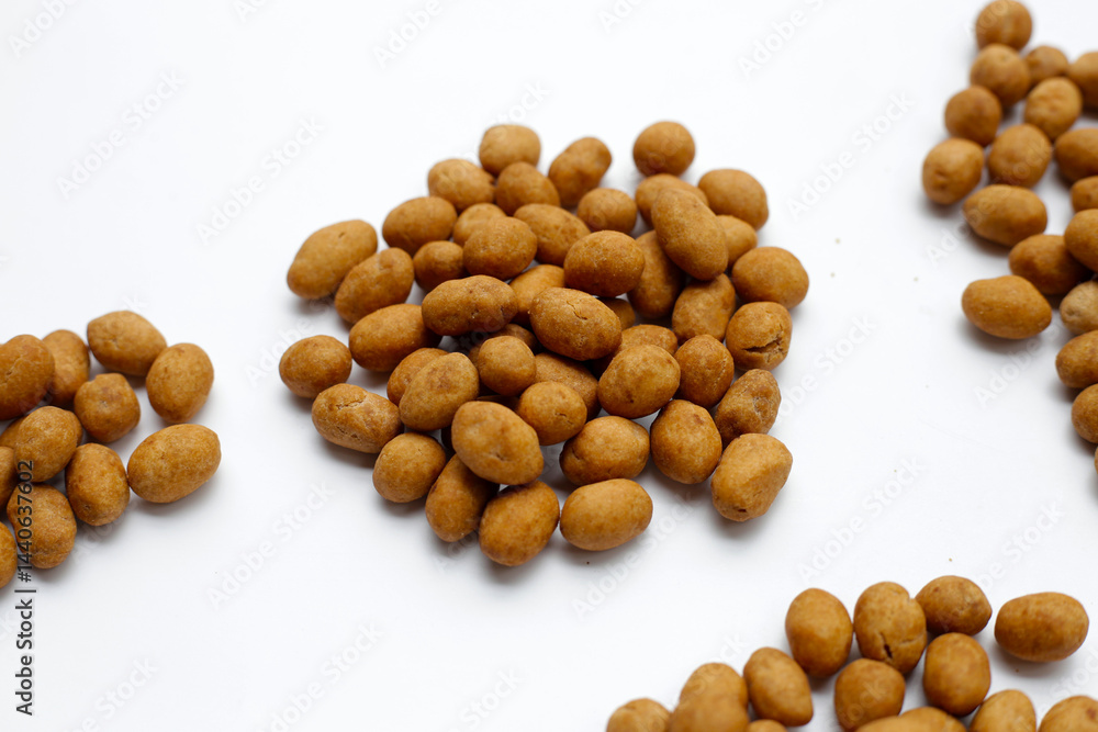 Coconut cream coated peanuts snack Coconut cream coated peanuts snack