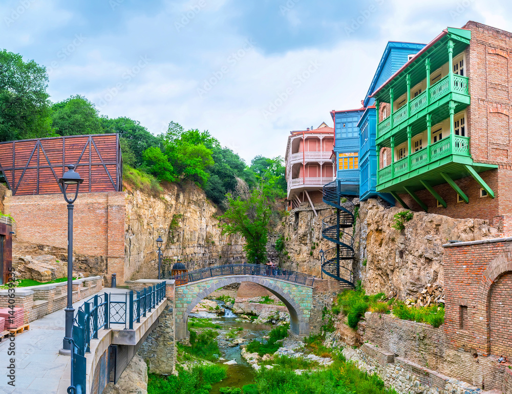 The Fig Gorge in Tbilisi, Georgia