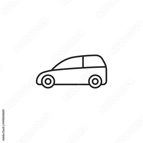 car icon. car Symbol sign for mobile concept and web design. Vector icon, Logo illustration, Vector graphics