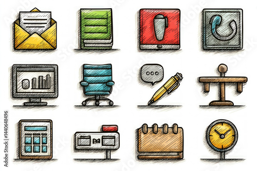 Office Essentials - Icons