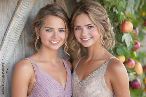 Obraz na płótnie Bridesmaid Dress w salonie
