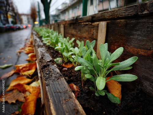 Obraz na płótnie garden bed w salonie