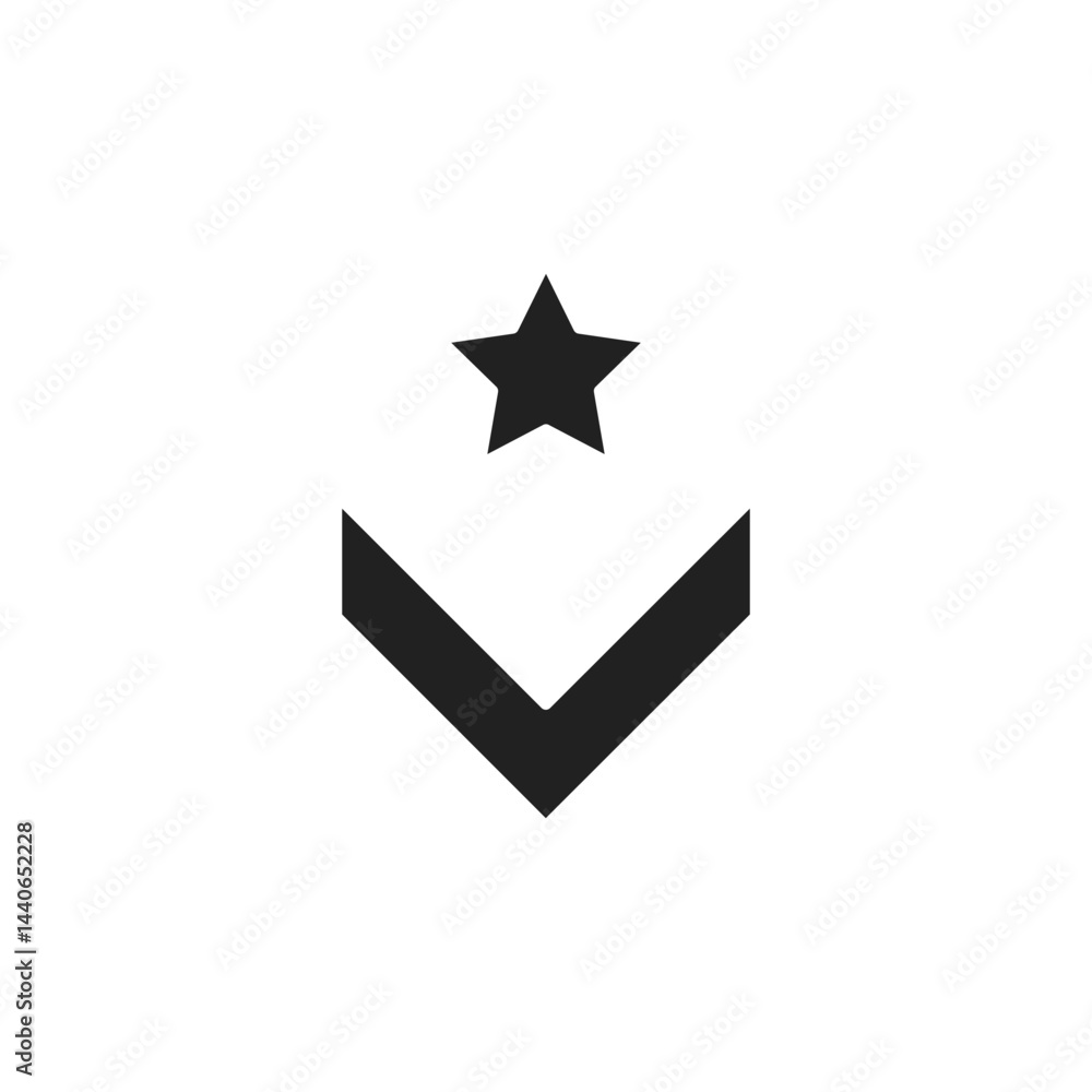 military rank badge icon. military rank badge Symbol sign for mobile concept and web design. Vector icon, Logo illustration, Vector graphics military rank badge icon. military rank badge Symbol sign for mobile concept and web design. Vector icon, Logo illustration, Vector graphics