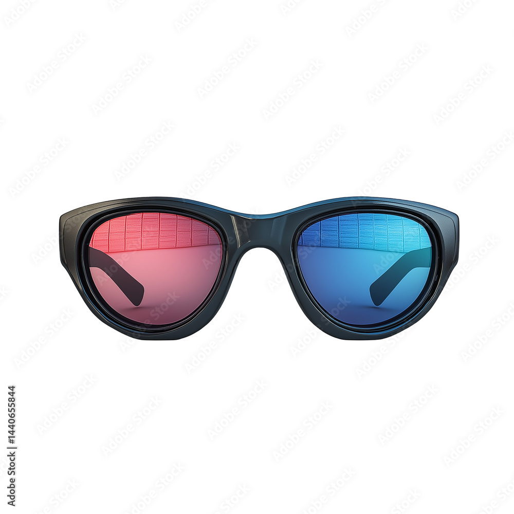 3d glasses isolated on white background 3d glasses isolated on white background
