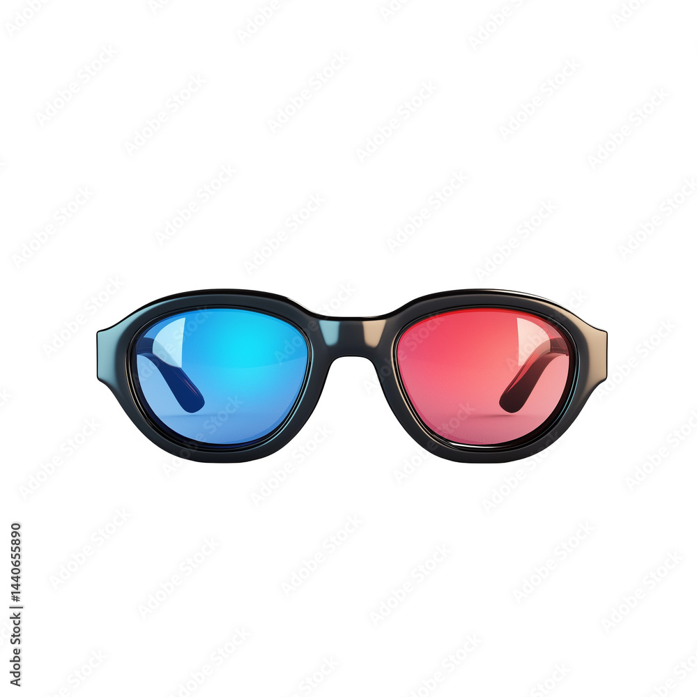 3d glasses isolated on white background 3d glasses isolated on white background