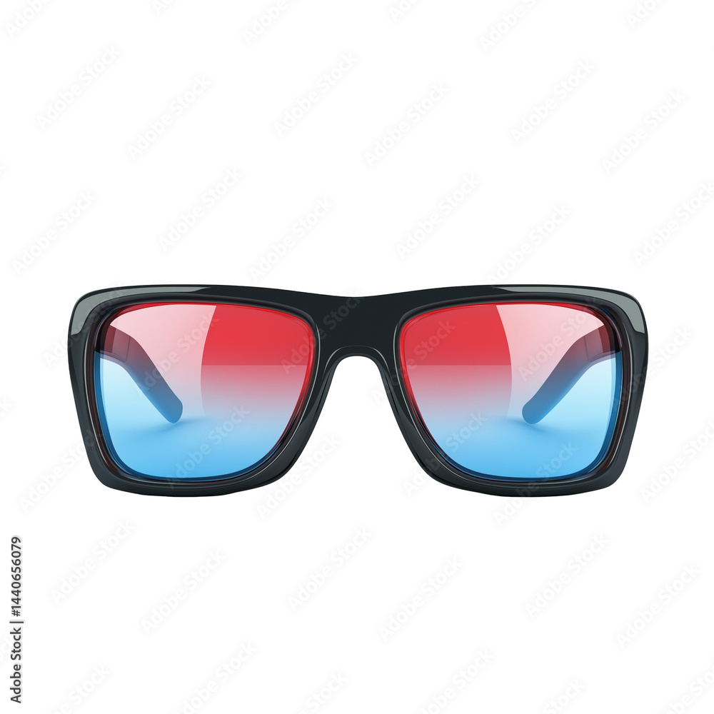3d glasses isolated on white background 3d glasses isolated on white background