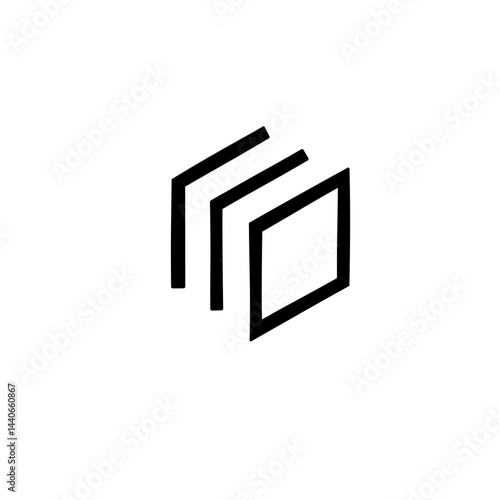 vector illustration of photo and animation series icons