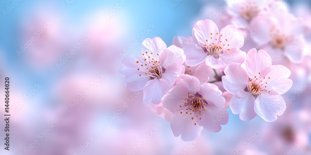soft colored pink cherry blossom in spring soft colored pink cherry blossom in spring