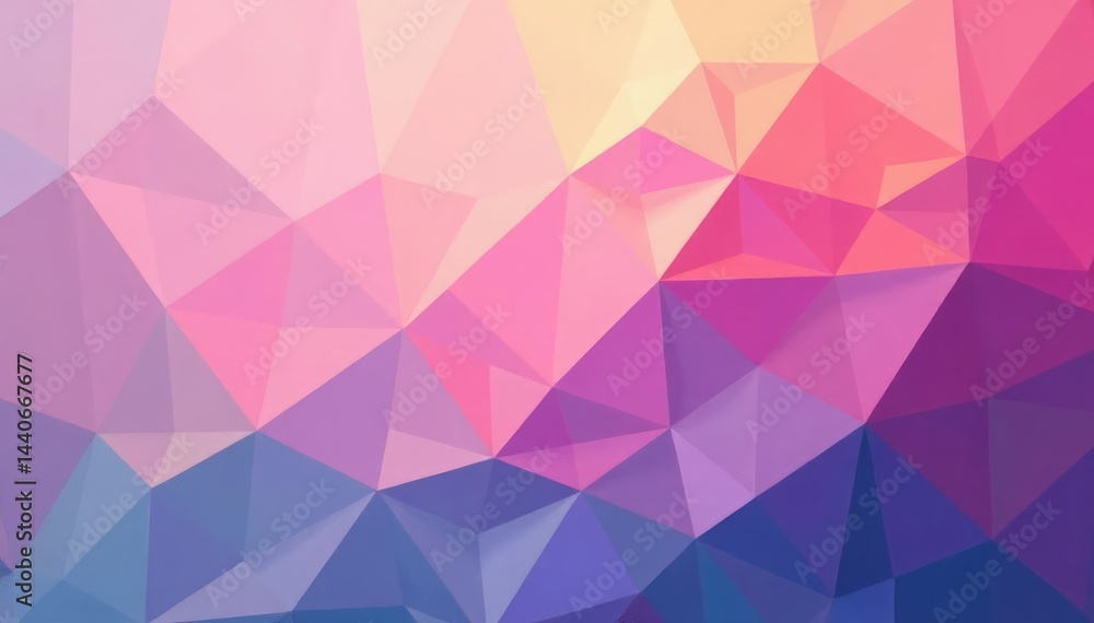 Obraz premium Subtle, repeating geometric shapes in soft hues, art, tile, wallpaper