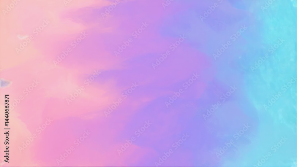Soft pastel gradient background blending pink, lavender, and light blue with sm