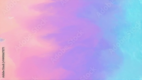 Obraz na płótnie Soft pastel gradient background blending pink, lavender, and light blue with sm w salonie