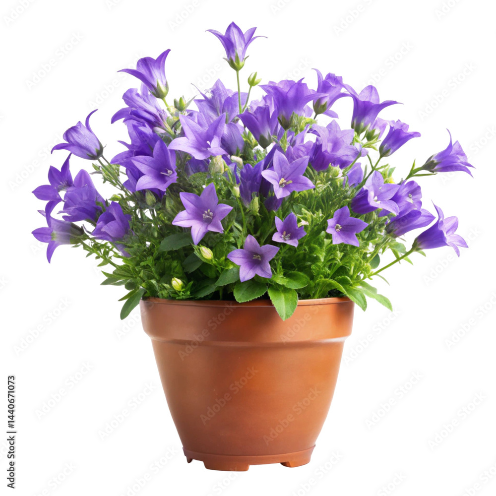 flowers in a pot isolated flowers in a pot isolated