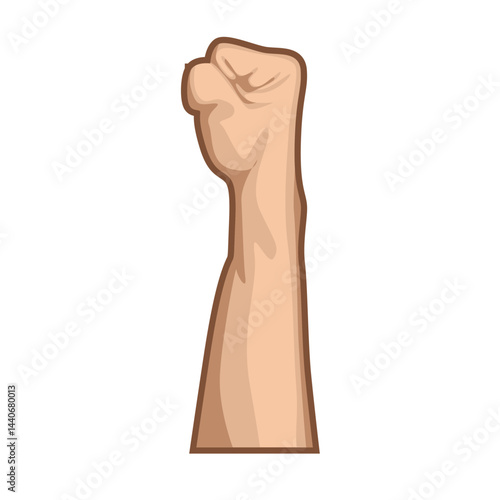 Fist Hand Vector