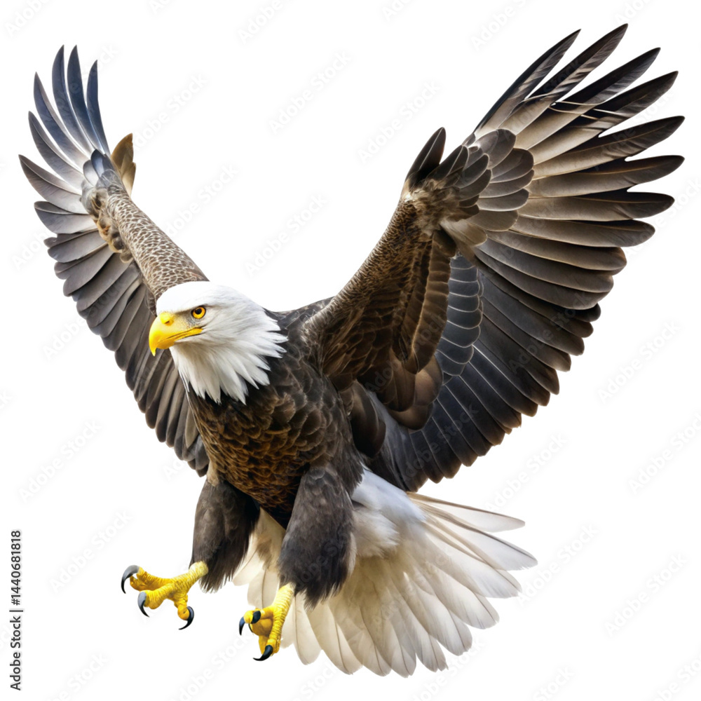 Obraz premium bald eagle in flight