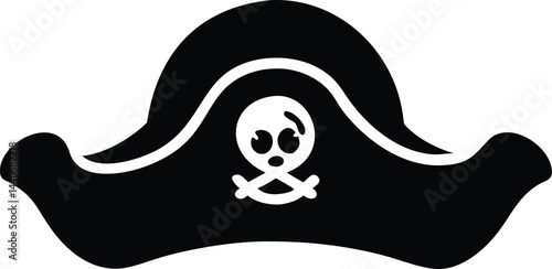 pirate hat logo silhouette