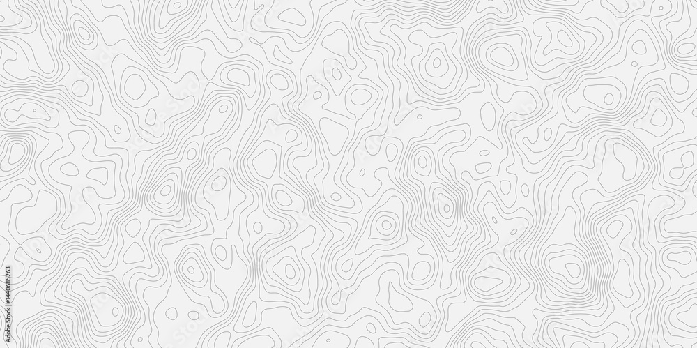 topographic white and grey light wave line topo map contour modern design white background. Wavy topography geography design map, texture, line, adventure, mountain, vector illustration. topographic white and grey light wave line topo map contour modern design white background. Wavy topography geography design map, texture, line, adventure, mountain, vector illustration.