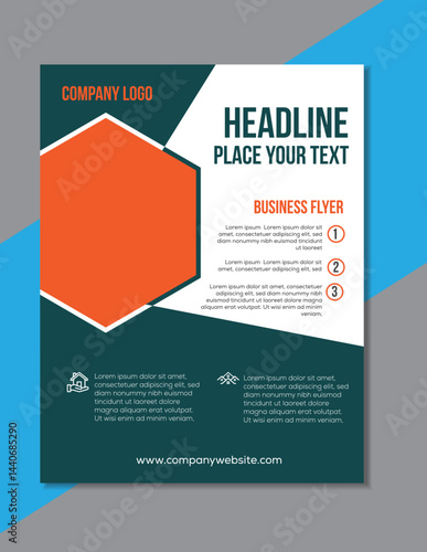 Professional Business Flyer for Corporate 
Creative  and modern business flyer
New and creative flyer design