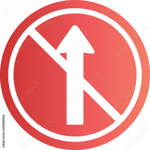 no straight ahead