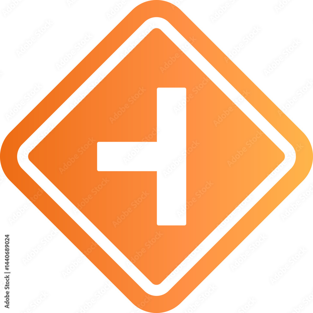 Fototapeta premium side road left