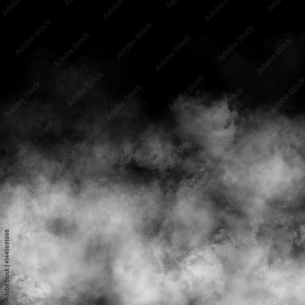 Fototapeta premium smoke fog on black background