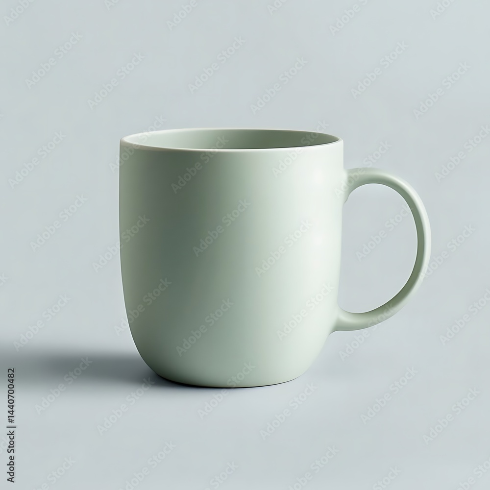 Obraz premium Pale Green Ceramic Mug.