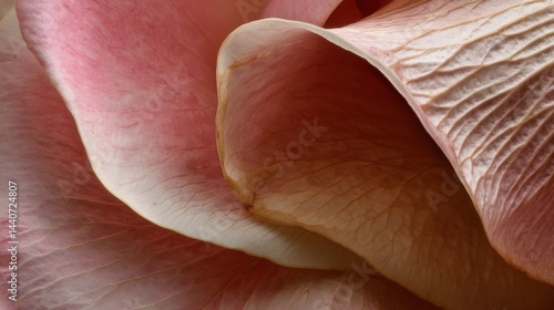 Delicate rose petals in soft light creating a beautiful floral arrangement romantic and elegant nature photography close up macro shot with smooth texture and pastel colors