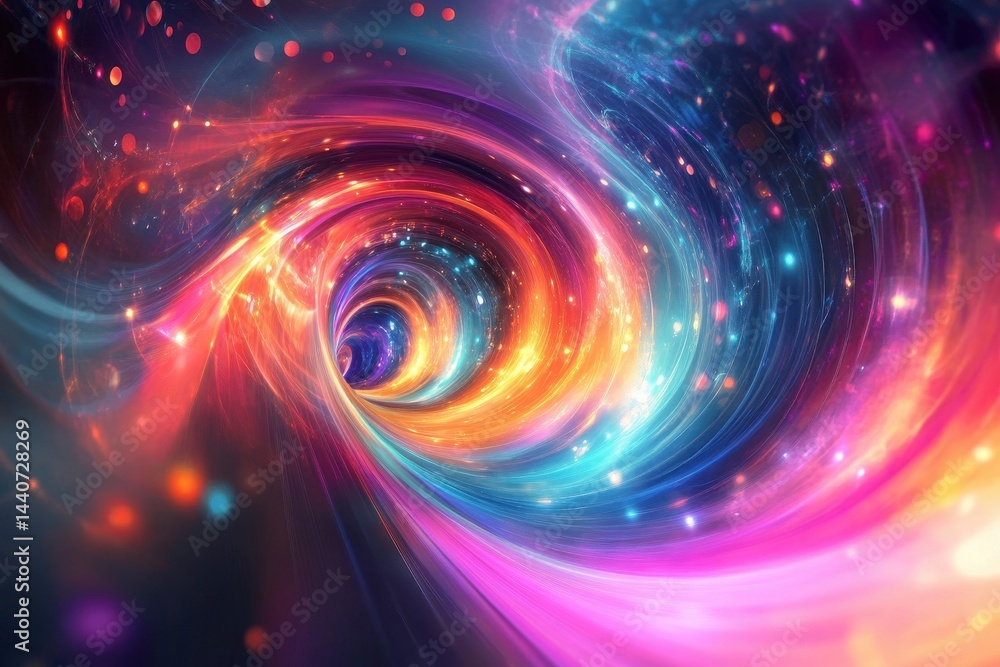 Colorful abstract digital art showcasing swirling light patterns and vibrant hues in a mesmerizing display, Colorful, abstract digital art with swirling light patterns Colorful abstract digital art showcasing swirling light patterns and vibrant hues in a mesmerizing display, Colorful, abstract digital art with swirling light patterns