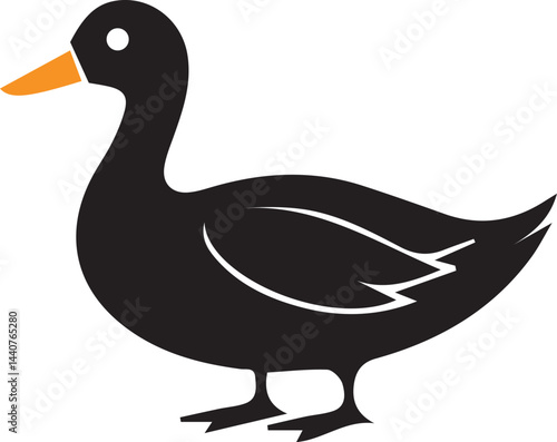 illustration of a duck