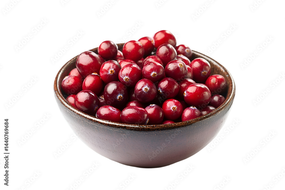 Fresh Cranberries in a Bowl Healthy Eating Red Berries Fresh Cranberries in a Bowl Healthy Eating Red Berries