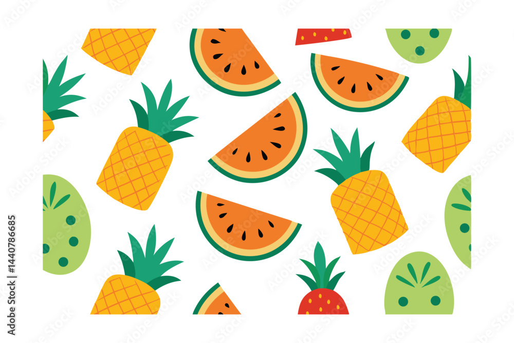 seamless pattern of corn seamless pattern of corn
