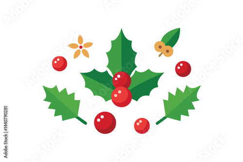 christmas holly berries