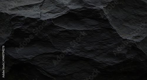 Wallpaper Mural Dark gray stone texture background with rough surface and natural pattern Torontodigital.ca