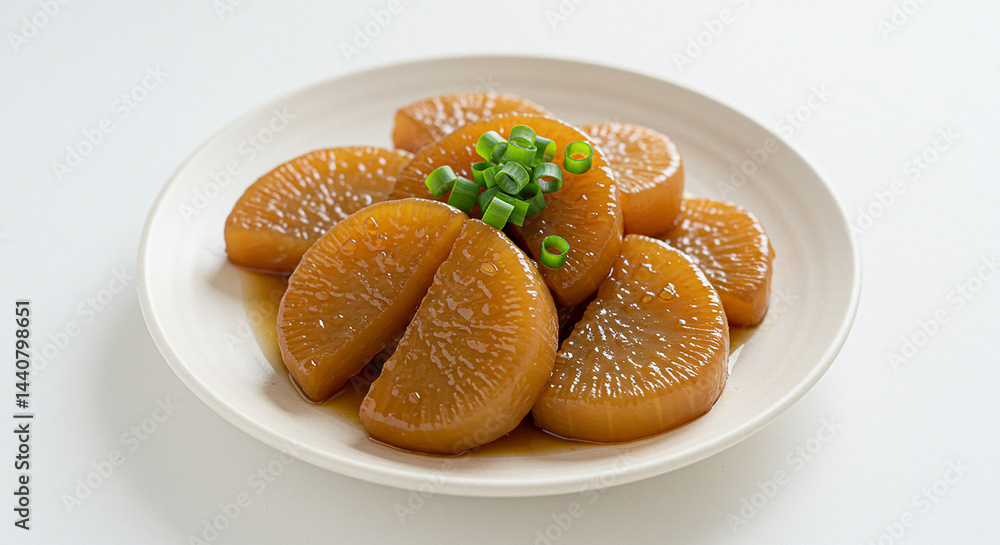 Soy-Braised Daikon Soy-Braised Daikon